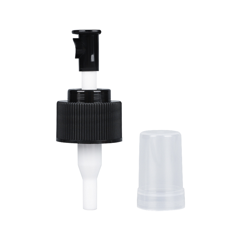 Sort høj dosis sprøjte