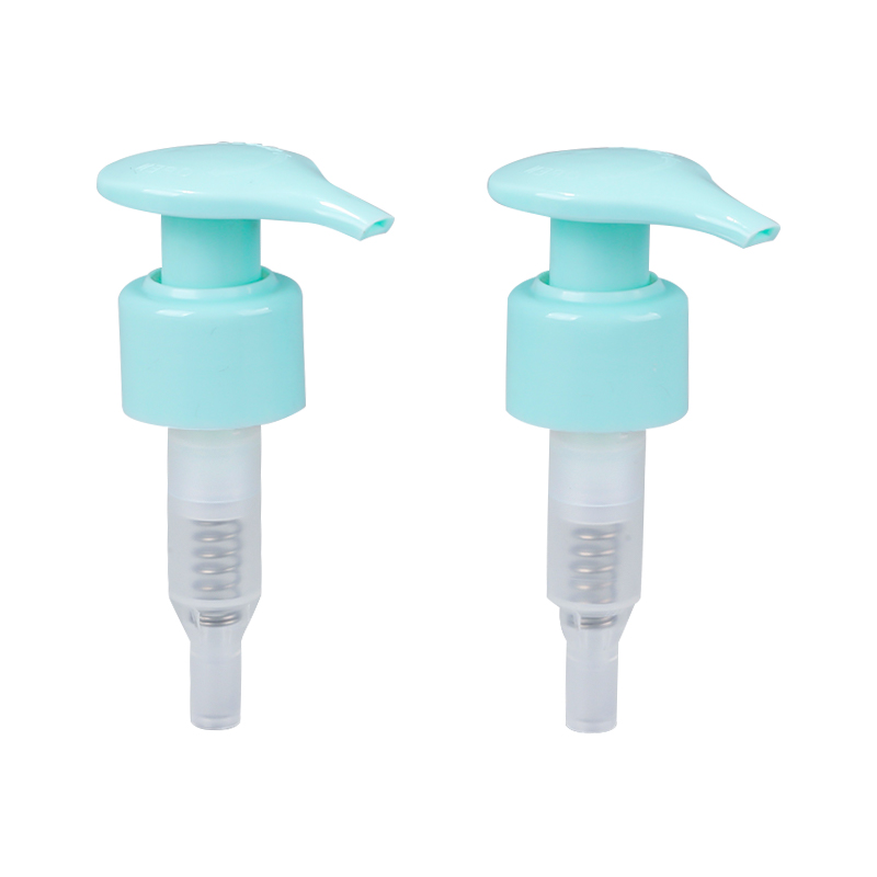 Højre venstre låsedispenser lotion pumpe