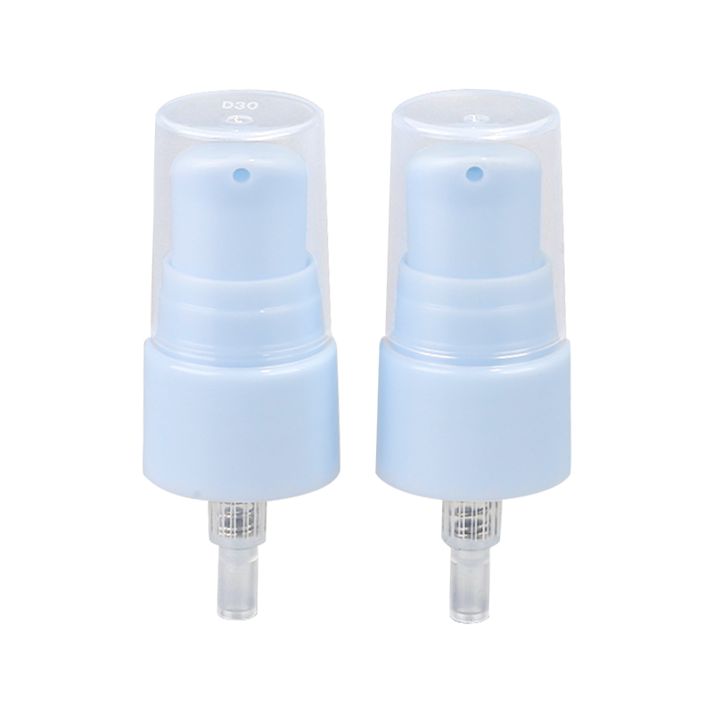 Gennemsigtig vakuumkosmetisk flødepumpe Gennemsigtig vakuumkosmetisk flødepumpe