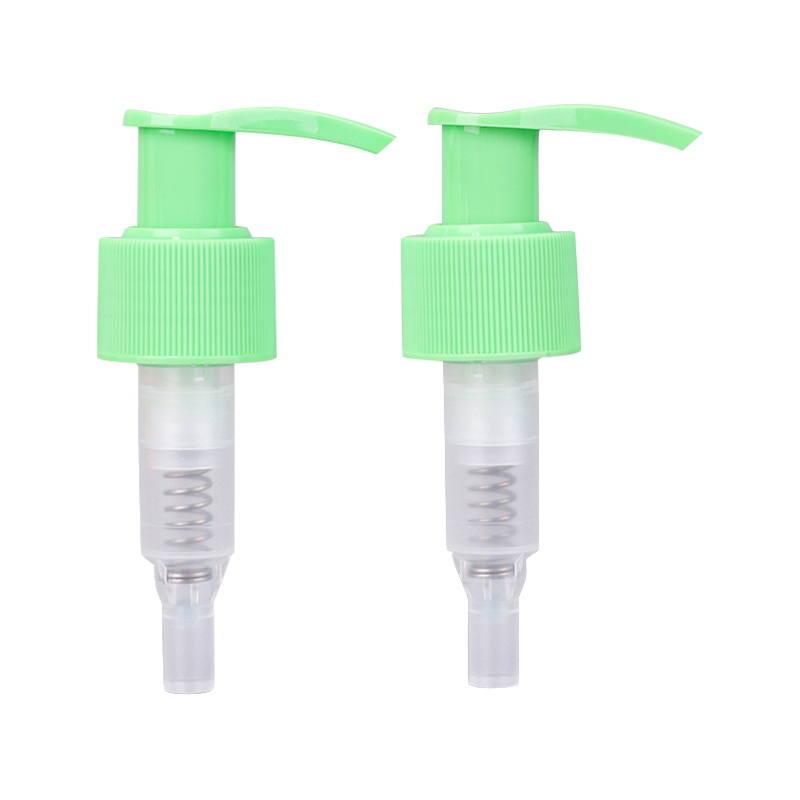 Twist-lock lotion pumpe